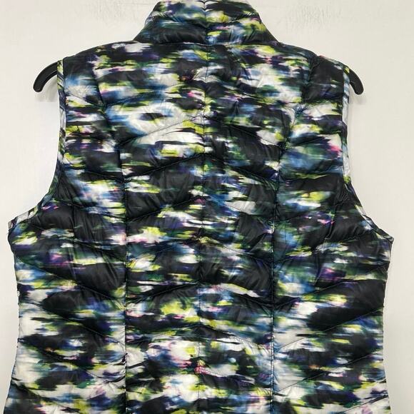 Tangerine Black Multi Color Duck Down Puffer Vest Large Outdoor Active - Picture 7 of 11